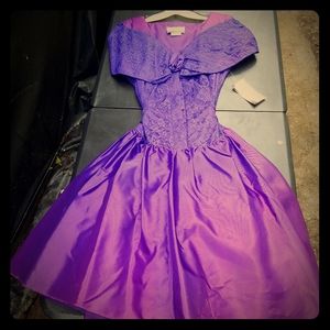 Diana marco purple dress